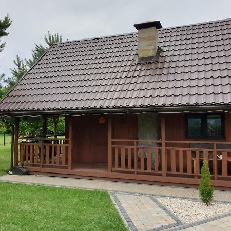 Domki Nad Sanem Lesko Exteriör bild