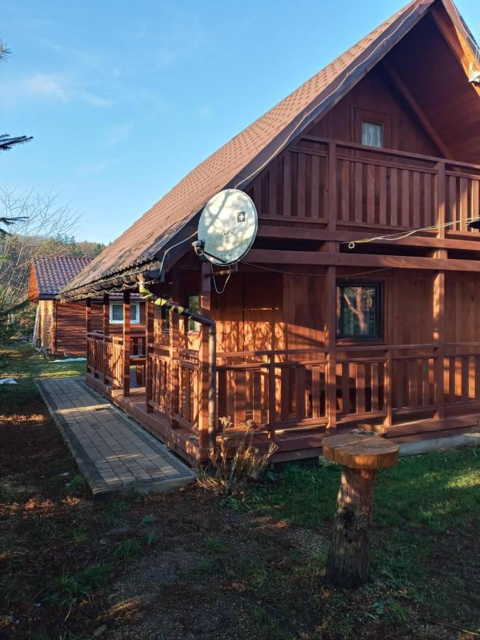 Domki Nad Sanem Lesko Exteriör bild