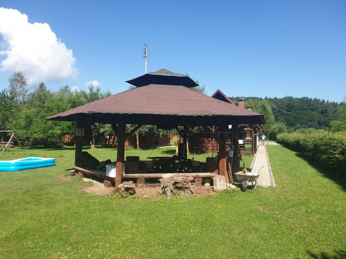 Domki Nad Sanem Lesko Exteriör bild