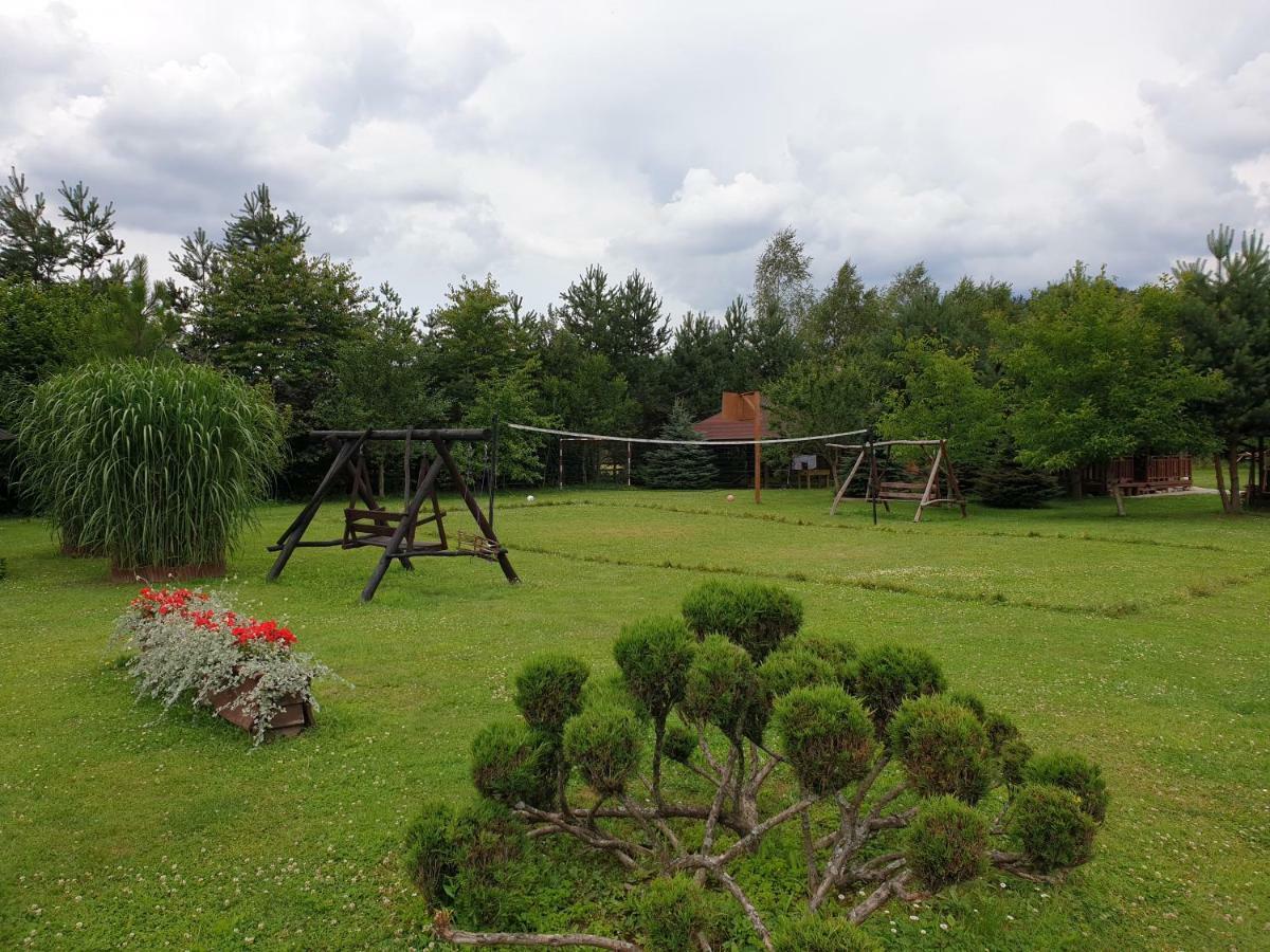 Domki Nad Sanem Lesko Exteriör bild